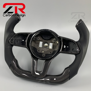 Volante Deportivo de Fibra de Carbono Estilo F1 para el Interior del Automóvil, para <span class=keywords><strong>Mercedes</strong></span> <span class=keywords><strong>Benz</strong></span> <span class=keywords><strong>CLS</strong></span> <span class=keywords><strong>AMG</strong></span> W204 C63 W212 W218 W207 W205 C E <span class=keywords><strong>CLS</strong></span> CLA-SS - Product Image 2