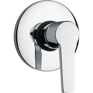 Mélangeur de douche à levier unique chromé LE MANS Outil de tournage à encastrer - Product Image 2