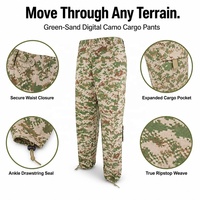 KMS personnalisé en gros polyester/coton extérieur respirant camping randonnée imperméable tactique vêtements ACU Camouflage uniforme