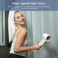 Sèche-cheveux professionnel à grande vitesse 110000 tr/min, ionique, 2000 W, moteur sans balais, séchage rapide, utilisation en hôtel et en salon