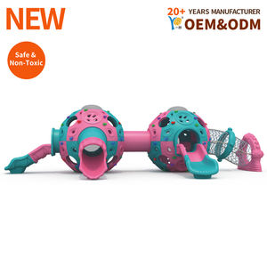 สนามเด็กเล่นกลางแจ้ง |   สไลเดอร์<span class=keywords><strong>แพนโดร่า</strong></span>พร้อมที่ปีนป่ายสำหรับเด็กอายุ 2-12 ปี สำหรับใช้งานกลางแจ้ง |   ได้รับการรับรองมาตรฐาน CE - Product Image 1