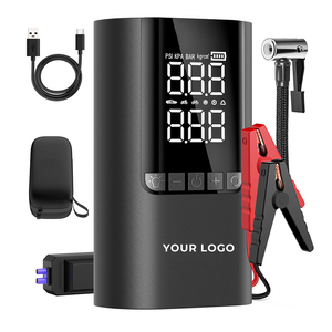 Inflador de Neumáticos y Arrancador de Emergencia de Alta Calidad para Accesorios de Auto, Batería de 10000 mAh con Luz LED, Bomba de Aire para Auto, Compresor de Aire - Product Image 1