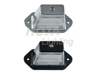 Éclairage de plaque d'immatriculation LED, lampe arrière pour camion et remorque à fixation sur l'oreille de la portière, conforme aux normes SAE/DOT/FMVSS108