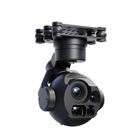 Drone caméra 2K avec cardan, zoom optique 30x, capteur d'image CMOS grand angle 540 degrés, contrôle sans fil, vidéo aérienne