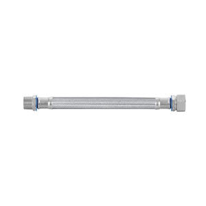 KLOE81CJ alta calidad 304 alambre de acero inoxidable trenzado tuerca de latón calentador de agua conector de manguera de metal flexible para calentador de agua - Product Image 1