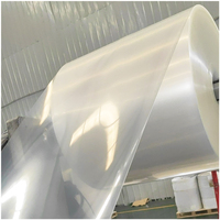 Feuille en plastique transparente de thermoformage de pp, feuille réutilisée claire adaptée aux besoins du client de polypropylène de taille