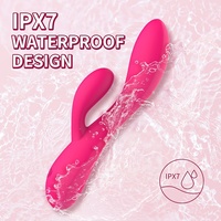 Beliebtes Erwachsenenprodukt Silikon-AV-Stick 10-Frequenz-Vibration mit Tastensteuerung Sofort-Klimax-Gerät Weibliches Masturbationsspielzeug