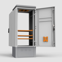 Harwell 6U 9U 12U 15U 18U 24U 25U Armoire rack 19 pouces Armoire extérieure rack 19 "bonne ventilation Armoire à batterie solaire