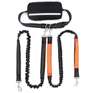 Guinzaglio per cani di grandi dimensioni a prova di esplosione in Nylon per camminare corda Anti-groviglio modello solido imbottito grazioso senza illuminazione - Product Image 1