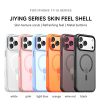 Coque de protection magnétique pour iPhone 18 Pro Max, finition mate effet toucher, boutons métalliques découpés, anti-traces de doigts, résistante aux chutes