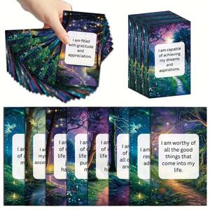 Tarjetas de afirmación de motivación y gratitud personalizadas al por mayor con patrones personalizados y contenido para motivarse a uno mismo - Product Image 3