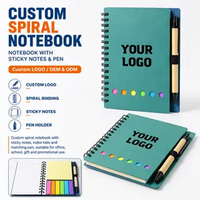 Carnet promotionnel personnalisé A6 avec logo sur mesure et onglets indexés – Fabrication de carnets publicitaires