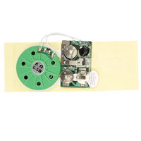 Módulo de Grabación de Voz Musical DIY, Chip con Control de Botón, Módulo de Sonido Musical Activado para Manualidades y Tarjetas de Felicitación