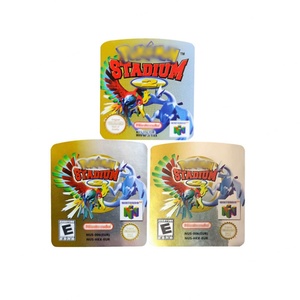 Stadium 2 Video <b>Game</b> Cartridge Stickers for N64 Nintondos 64 - Product Image 1
