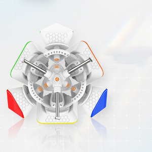 Nouveau produit Gan <span class=keywords><strong>Skewb</strong></span> M positionnement de noyau amélioré puzzle de cubes magiques magnétiques en plastique professionnel - Product Image 4
