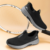 Chaussures de marche ultra-légères en tricot grande taille, confortables et élégantes pour les couples