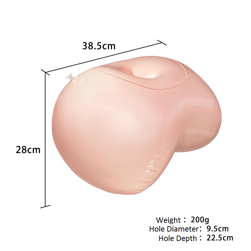 natural lubricant for intercourse after menopause Inflatable Flocking Pussy Sex Toy