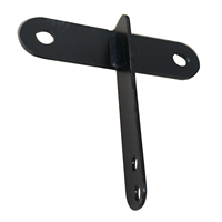 Support de cloche en cuivre de fabrication de tôle d'acier inoxydable avec peinture de trous