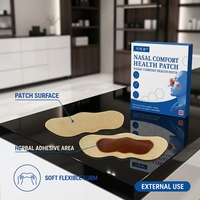 Patch Nasal Personnalisé à Marque Privée, Patch Herbal pour le Soulagement Nasal, Contre la Congestion Nasale et les Sinus, Patch d'Acupression, Fabricant