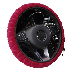 Micora Sin anillo interior, <span class=keywords><strong>funda</strong></span> elástica de felpa tridimensional ultrasuave para <span class=keywords><strong>volante</strong></span>, <span class=keywords><strong>funda</strong></span> para manillar de <span class=keywords><strong>coche</strong></span>, cálida para el invierno, cross-bo - Product Image 5
