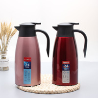 Bouteille Isotherme 2 Litres pour Café et Thé, Coffret Cadeau Bouilloire et Thermos en Acier Inoxydable