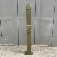 Mât d'antenne télescopique multi-vis robuste de 7 m, faible bruit, en alliage d'aluminium, charge supérieure de 50 kg, durable pour usage industriel