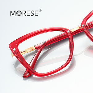 แว<span class=keywords><strong>่น</strong></span>ตาแฟ<span class=keywords><strong>ชั</strong></span><span class=keywords><strong>่น</strong></span> P2223ของผู้หญิง Morese กรอบผีเสื้อป้องกันแสงสีฟ้าและวัสดุโฟโตโครมิก TR90ลายสัตว์ - Product Image 2