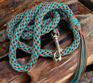 <span class=keywords><strong>Collar</strong></span> y Correa Táctica para Perro de Alta Calidad, Ajustable, con Nudos de Monedas de Colores Mezclados, de Lujo, con Placa para Nombre - Product Image 3