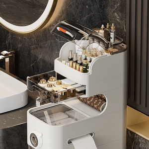 XJH moderne facile à installer armoire <span class=keywords><strong>de</strong></span> <span class=keywords><strong>rangement</strong></span> en plastique ménage multifonction pliable organisateur jouets vêtements <span class=keywords><strong>salle</strong></span> <span class=keywords><strong>de</strong></span> <span class=keywords><strong>bain</strong></span> chambre stockage - Product Image 4