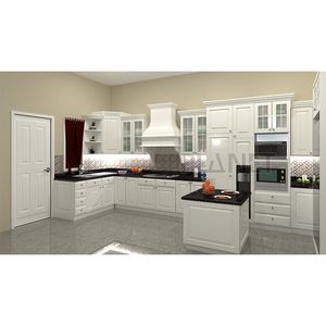 Offre Spéciale cuisine entrée de données maison emplois en ligne matériel de cuisine Style moderne personnalisé blanc armoire de cuisine armoire de rangement - Product Image 5