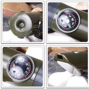 Sifflet de sauvetage de survie d'urgence 7 en 1 avec lumière pour la sécurité au camping et les gilets de sauvetage - Product Image 5
