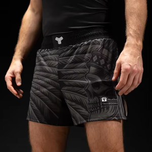 Tonton Custom Kickboxing <strong>Grappling</strong> Jiujitsu Workout Judo Boxing Kick Boxing <strong>Short</strong> Big Size Muay Thai Fabric Mma Fork <strong>Shorts</strong> - Product Image 1
