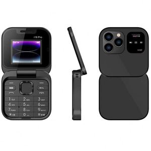 โทรศัพท์มือถือรุ่นใหม่ I16 Pro Mini ปี 2025 ขนาด 1.8 นิ้ว รองรับซิมคู่ แบบพับได้ ปุ่มกด GSM 2G ภาษาสเปน เยอรมัน ขายดี โทรศัพท์มือถือใหม่เอี่ยมสำหรับเล่นเกม - Product Image 2