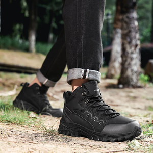 <span class=keywords><strong>Nouvelles</strong></span> chaussures de randonnée pour hommes, toutes saisons, grande taille, pour couple, montantes, en PU, avec embout en acier, semelle intermédiaire isolante en EVA - Product Image 6