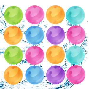 Ballons d'eau réutilisables en silicone de 2 pouces, auto-scellants, à remplissage rapide, pour piscine d'été, personnalisables - Product Image 2