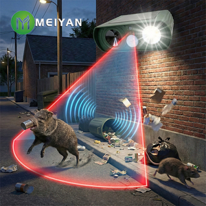 เครื่องไล่สัตว์ด้วยคลื่นอัลตราโซนิกพลังงานแสงอาทิตย์สำหรับกลางแจ้ง ไล่สุนัข ไล่นก - Product Image 1