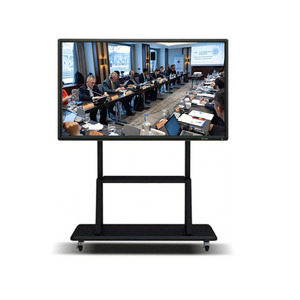 Factory Price 65 Inch 4K Resolution 20-Point Infrared Dual OS Smart Interactive Whiteboard for Classroom & Office Use - Product Image 1