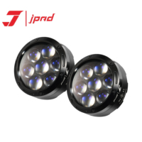 Phare de moto en alliage d'aluminium JPAD R7 de qualité supérieure, faisceau blanc/jaune, phare antibrouillard LED 200W 7 lentilles pour BMW1250GS