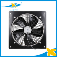 Ventilateur d'extraction mural axia carré, dispositif à faible bruit, 350mm, yhf, livraison gratuite