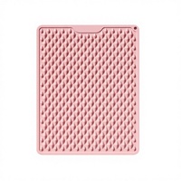 Tapis d'acupression rectangulaire en silicone souple, durable, écologique, portable, couleur personnalisée, pour la marche et le jogging en intérieur