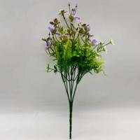 Feuilles de fougère en bambou durables de 35 cm, fleurs artificielles en PE, bouquet écologique, décoration pour mariage, nouvel an chinois, décoration de la maison