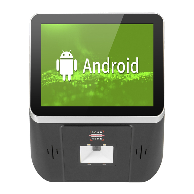 8 Inch Windows Android Tablet Pos Terminal Touch Screen Advertisement Kiose 2D Barcode Scanner Price Checker for Supermarket