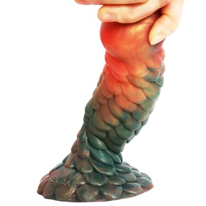 FAAK Dildo en silicone de 7,6 pouces à écailles de dragon, jouet sexuel confortable, Dildo monstre, Dildo bête pénienne magnifique - Product Image 6