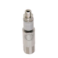 Produits CNC de qualité supérieure, raccord de tuyau mâle en acier inoxydable RBE, coupleur à déconnexion rapide pour l'air