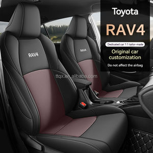 Fundas <span class=keywords><strong>de</strong></span> asiento <span class=keywords><strong>de</strong></span> coche <span class=keywords><strong>para</strong></span> <span class=keywords><strong>Toyota</strong></span> <span class=keywords><strong>RAV4</strong></span> 2019-2024 conjunto completo <span class=keywords><strong>de</strong></span> cuero personalizado accesorios <span class=keywords><strong>de</strong></span> coche impermeable Protector <span class=keywords><strong>de</strong></span> asiento <span class=keywords><strong>de</strong></span> coche <span class=keywords><strong>de</strong></span> cuero - Product Image 2