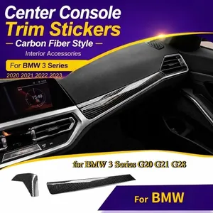 Autocollants de garniture de console centrale StarNav pour BMW Série 3 G20 G21 G28 2020 2021 2022 2023 – Remplacements d'autocollants intérieurs - Product Image 4