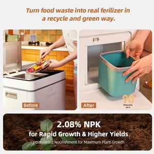 LUXFOND Compost De Comida Wasste Biodégradable à composteur Machine à recycler les restes d'aliments Fabricant de comptoir - Product Image 5