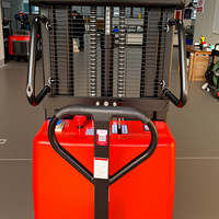 Gerbeur semi-électrique HELI 1,5T, capacité 2 tonnes, hauteur de levage 1,6m-3,5m, capacité de levage 3306lbs, empilage hydraulique manuel, en stock