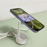 Chargeur de support de charge sans fil magnétique INSHOW 2025 pour téléphones Android/IPhones