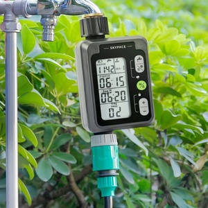 Digital Water <b>Timer</b> Electronic Automatic Irrigation Controller for Garden Hose Faucet Outdoor Use With Easy Setup Manual - Product Image 1